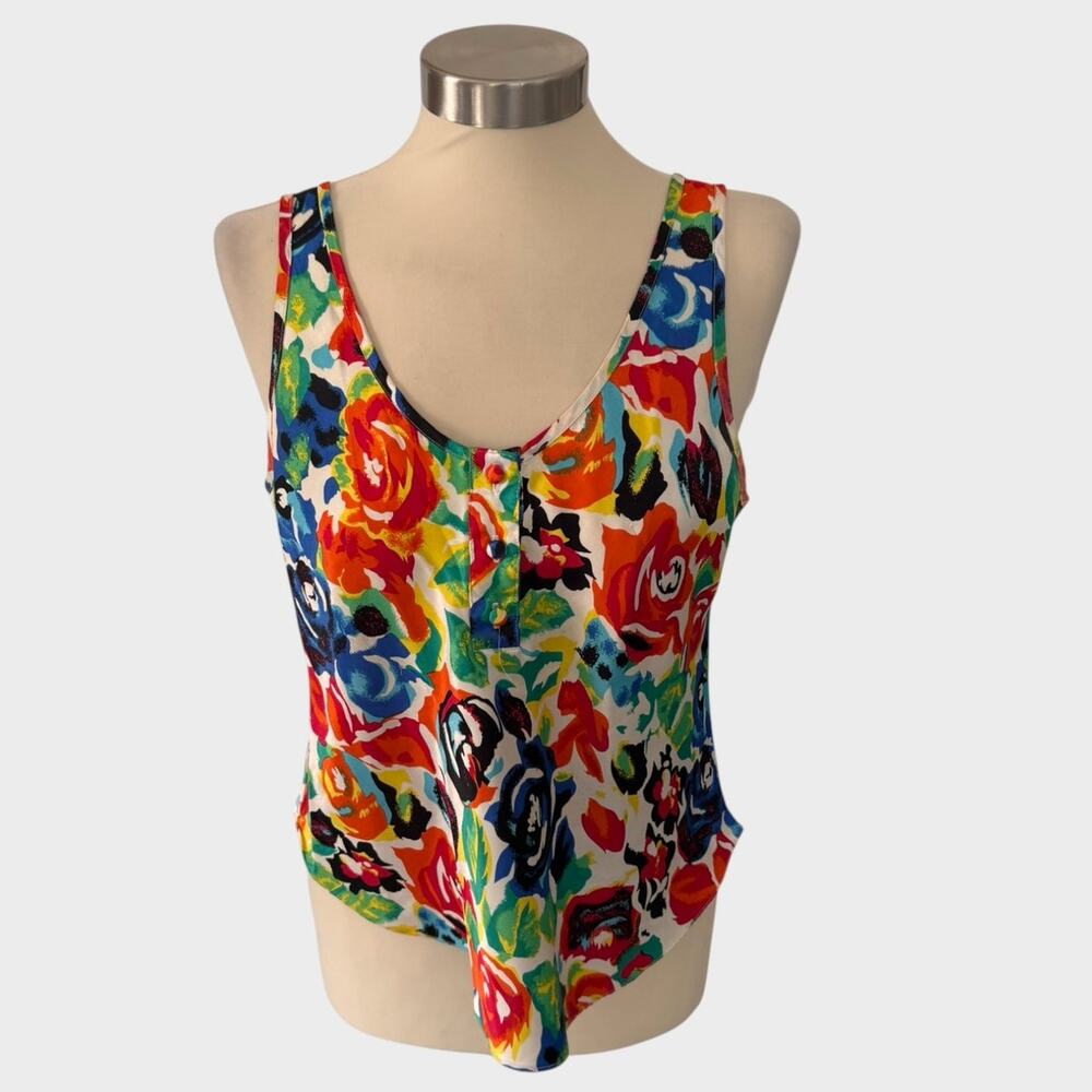 Victoria's Secret Vintage Medium Sleeveless Pajama Top 100% Polyester